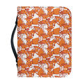 Cute Corgi Pattern Print Leather Bible Cover