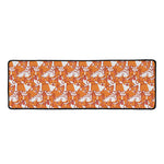 Cute Corgi Pattern Print Long Kitchen Mat