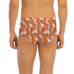 Cute Corgi Pattern Print Men's Briefs