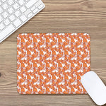 Cute Corgi Pattern Print Mouse Pad