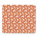 Cute Corgi Pattern Print Mouse Pad
