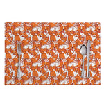 Cute Corgi Pattern Print Placemat
