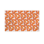 Cute Corgi Pattern Print Polyester Flag
