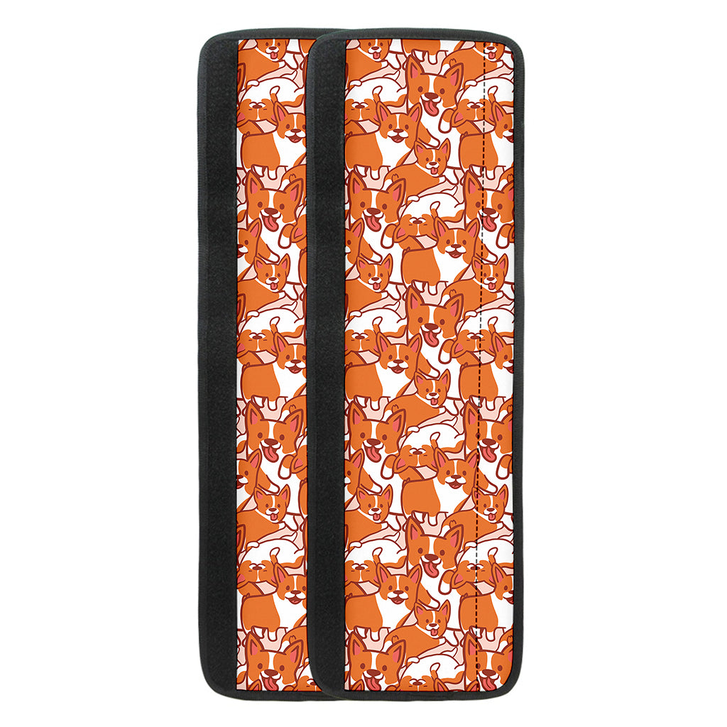 Cute Corgi Pattern Print Refrigerator Handle Covers