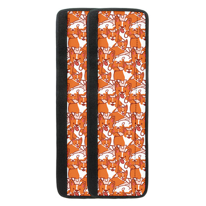Cute Corgi Pattern Print Refrigerator Handle Covers