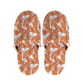 Cute Corgi Pattern Print Slippers