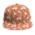 Cute Corgi Pattern Print Snapback Cap