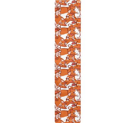 Cute Corgi Pattern Print Table Runner