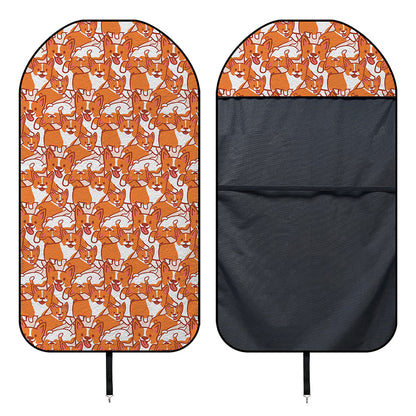 Cute Corgi Pattern Print Waterproof Car Seat Cover
