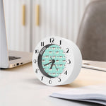 Cute Cow And Baby Cow Pattern Print Alarm Clock