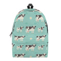 Cute Cow And Baby Cow Pattern Print School Backpack