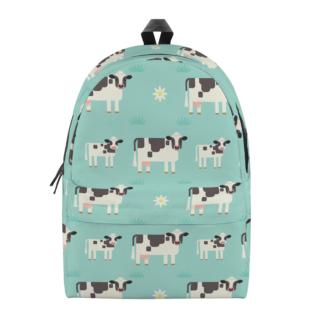 Cute Cow And Baby Cow Pattern Print Backpack