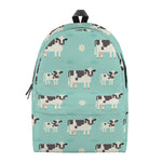 Cute Cow And Baby Cow Pattern Print Backpack