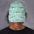 Cute Cow And Baby Cow Pattern Print Baseball Cap