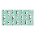 Cute Cow And Baby Cow Pattern Print Beach Towel