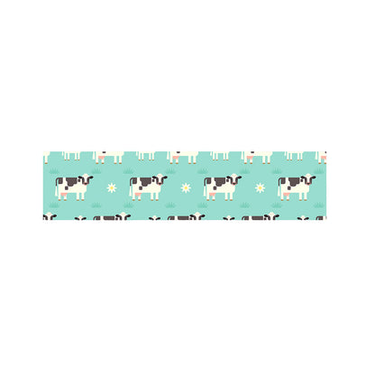 Cute Cow And Baby Cow Pattern Print Bed Runner