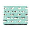 Cute Cow And Baby Cow Pattern Print Bifold Wallet