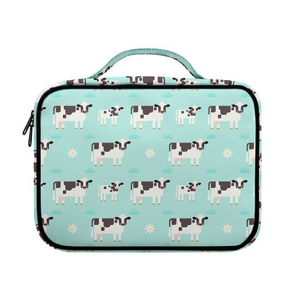 Cute Cow And Baby Cow Pattern Print Briefcase Bible Bag