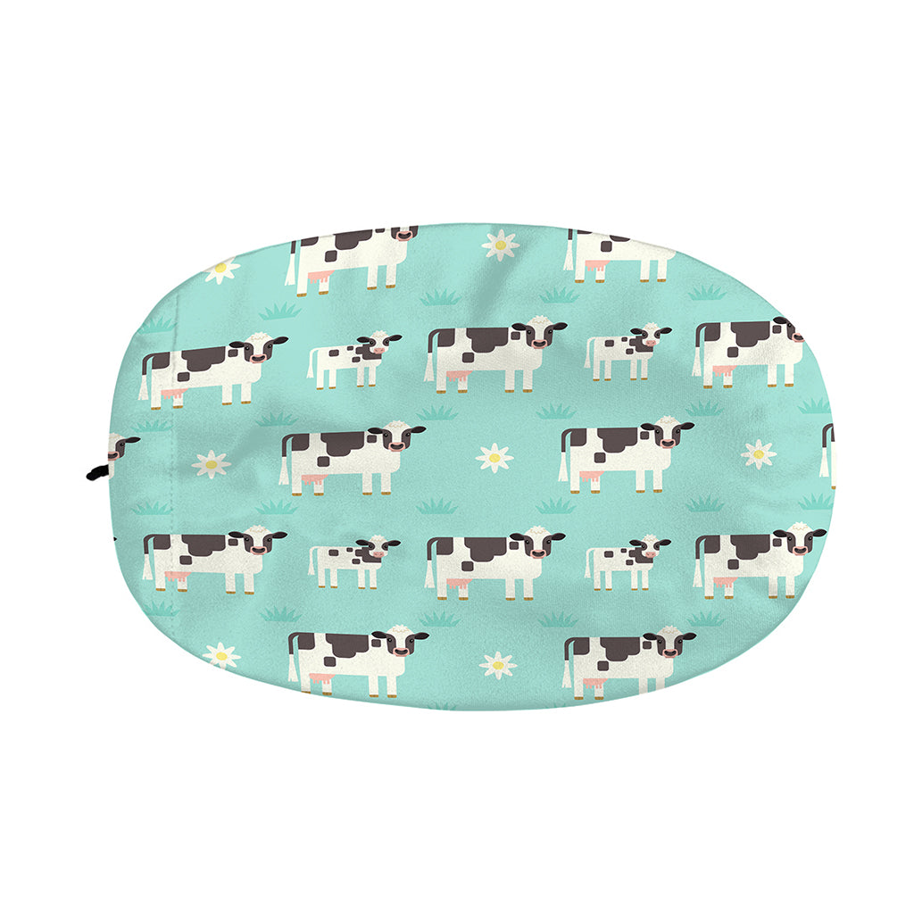 Cute Cow And Baby Cow Pattern Print Car Side Mirror Covers