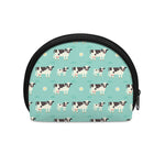 Cute Cow And Baby Cow Pattern Print Coin Purse