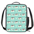 Cute Cow And Baby Cow Pattern Print Crossbody Lunch Bag