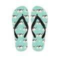 Cute Cow And Baby Cow Pattern Print Flip Flops