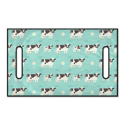 Cute Cow And Baby Cow Pattern Print Golf Cart Seat Cover