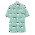 Cute Cow And Baby Cow Pattern Print Hawaiian Shirt