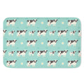 Cute Cow And Baby Cow Pattern Print Indoor Door Mat