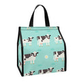 Cute Cow And Baby Cow Pattern Print Insulated Lunch Tote