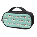 Cute Cow And Baby Cow Pattern Print Portable Cooler Travel Case