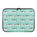 Cute Cow And Baby Cow Pattern Print Laptop Sleeve