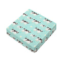 Cute Cow And Baby Cow Pattern Print Outdoor Seat Cushion Cover