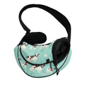 Cute Cow And Baby Cow Pattern Print Pet Sling Carrier