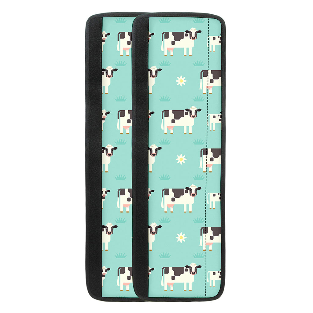 Cute Cow And Baby Cow Pattern Print Refrigerator Handle Covers