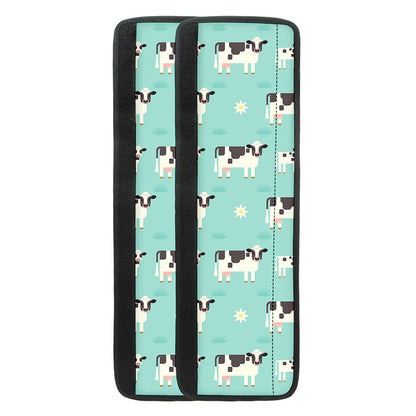 Cute Cow And Baby Cow Pattern Print Refrigerator Handle Covers