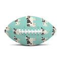 Cute Cow And Baby Cow Pattern Print Rugby Ball