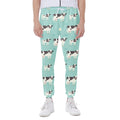 Cute Cow And Baby Cow Pattern Print Joggers
