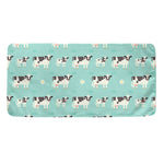 Cute Cow And Baby Cow Pattern Print Towel
