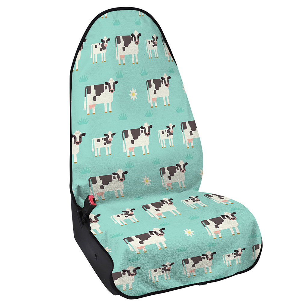 Cute Cow And Baby Cow Pattern Print Waterproof Car Seat Cover