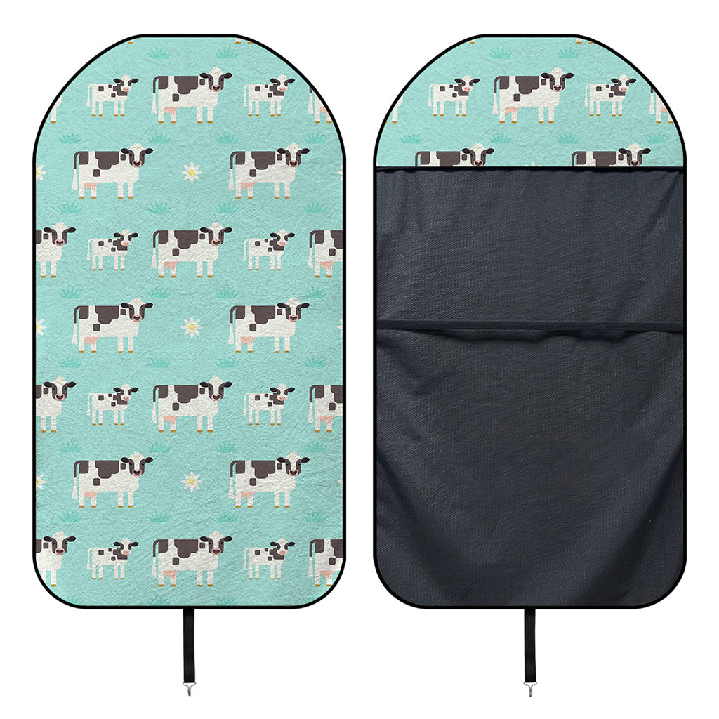 Cute Cow And Baby Cow Pattern Print Waterproof Car Seat Cover
