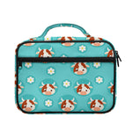 Cute Cow And Daisy Flower Pattern Print Briefcase Bible Bag