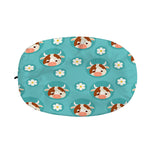 Cute Cow And Daisy Flower Pattern Print Car Side Mirror Covers