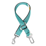 Cute Cow And Daisy Flower Pattern Print Dog Seat Belt