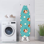 Cute Cow And Daisy Flower Pattern Print Ironing Board Cover