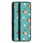 Cute Cow And Daisy Flower Pattern Print Refrigerator Handle Covers