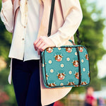 Cute Cow And Daisy Flower Pattern Print Shoulder Strap Bible Bag