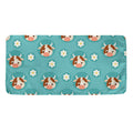 Cute Cow And Daisy Flower Pattern Print Towel