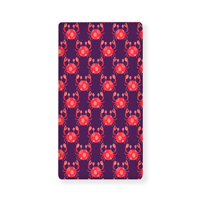Cute Crab Pattern Print Baby Crib Sheet