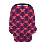 Cute Crab Pattern Print Baby Seat Cover